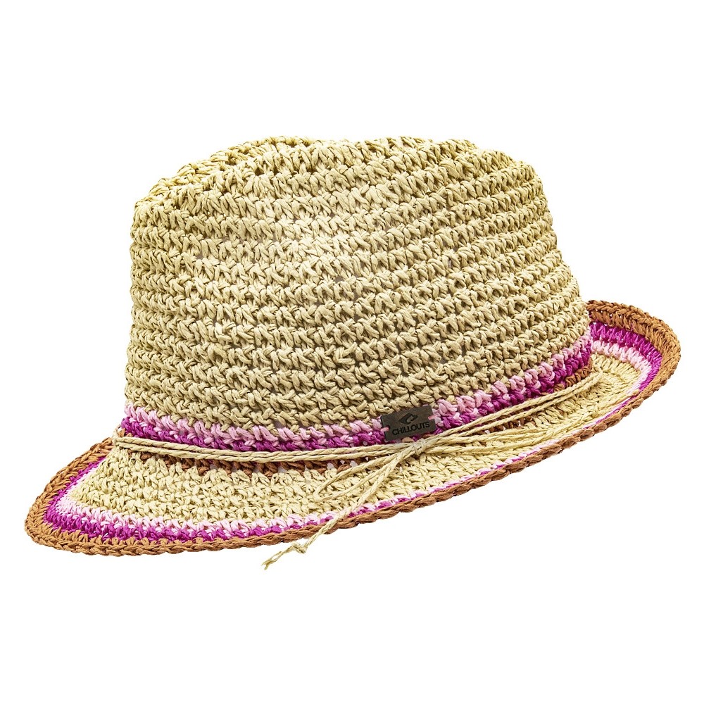 010050 Chillouts W La Serena Hat - BEIGE_PINK