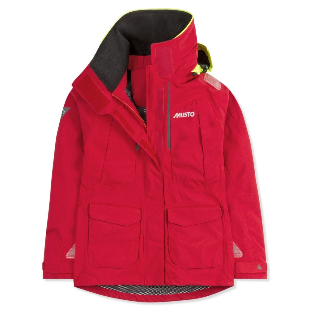 80902 Musto W BR2 Offshore Sejlerjakke 014 - CERISE/WHITE