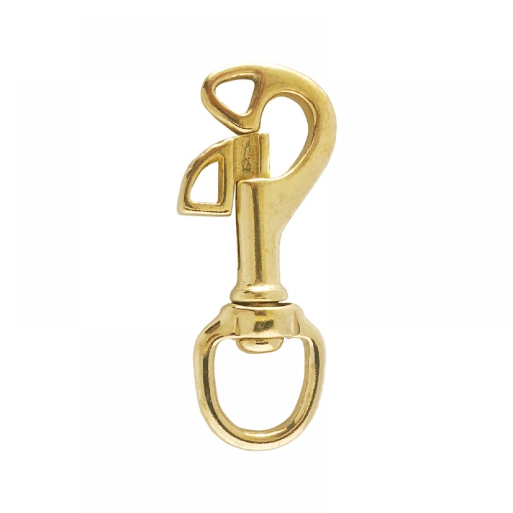 05184090 Signalhage med Svirvel, Messing