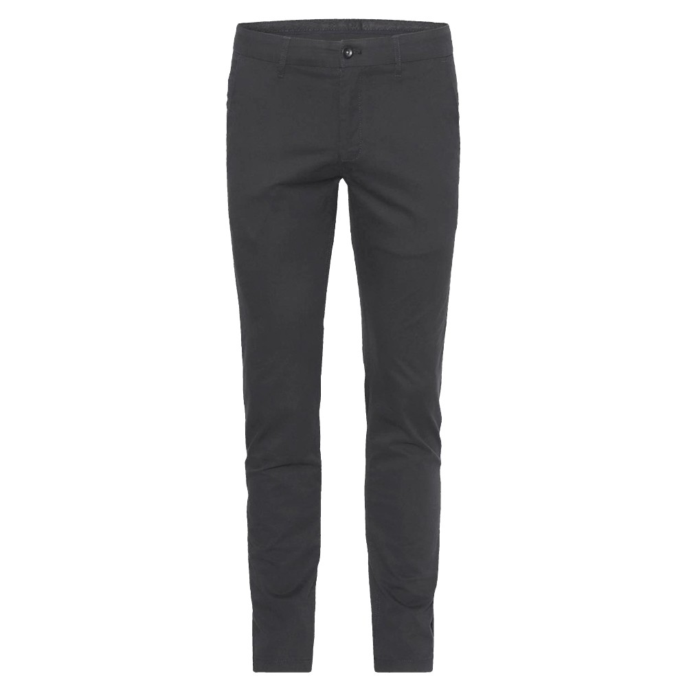 100083 Pre End Burgan Long Chino Bukser - 9098-BLACK