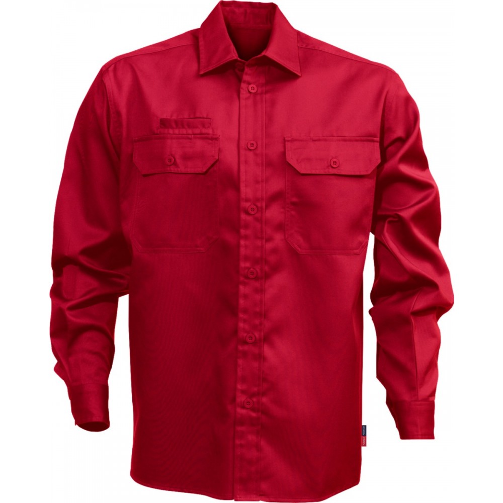 Kansas Bomulds Skjorte 7386 - 530 Kongeblå