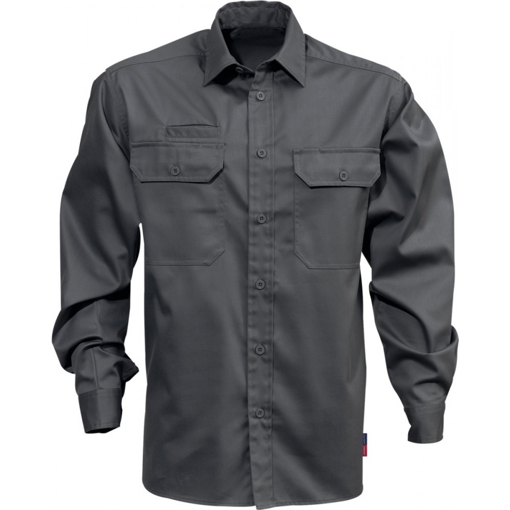 Kansas Bomulds Skjorte 7386 - 530 Kongeblå