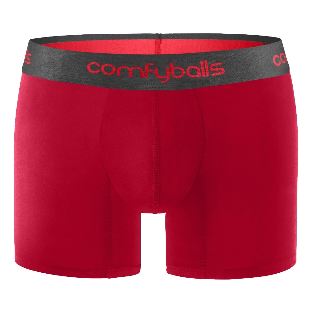 11-24 Comfyballs M Boxer Shorts - RED