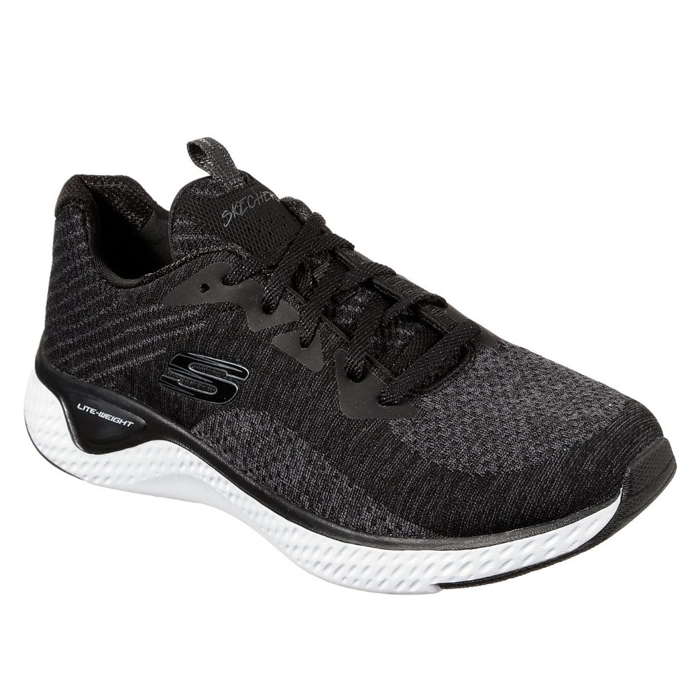 13328 Skechers W Solar Fuse Brisk Escape Sneaker - GRAY/MULTI