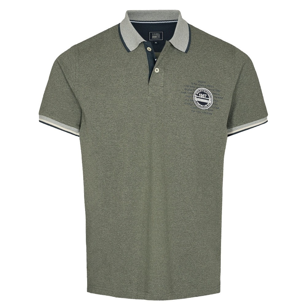 13337 Signal M Gaston Polo - 7634-GREEN-INK-MELANGE