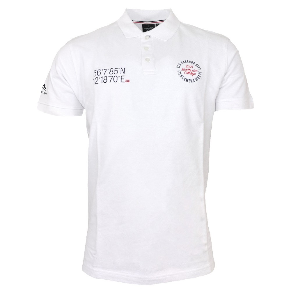 140-201223 Kopenhaken M City Polo - 0012 WHITE