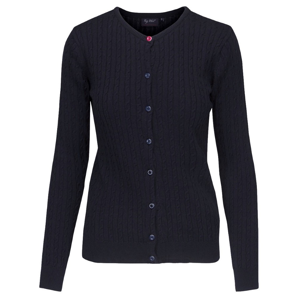 16-6-404 Key West W Jessica Cardigan - 9002-GREY