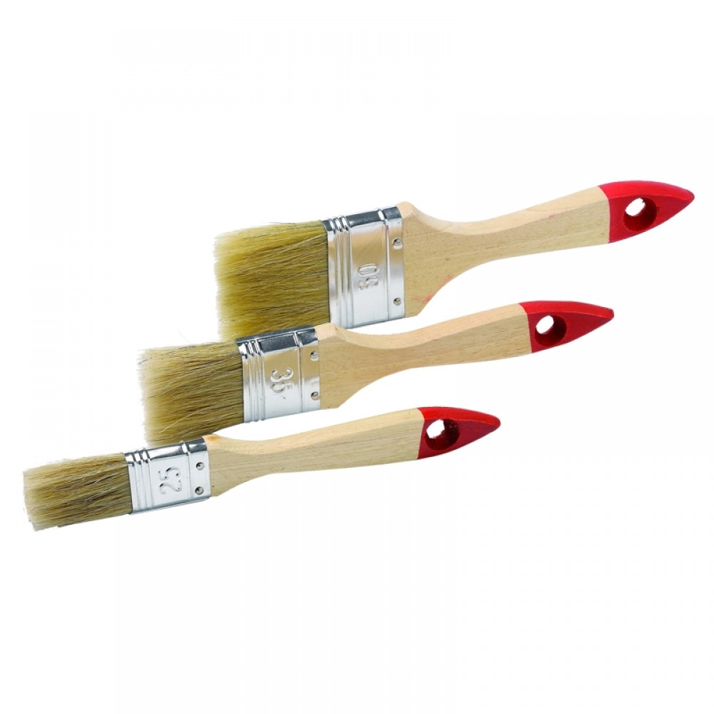 20270395 Penselsæt à 3 stk. m/lyse børster