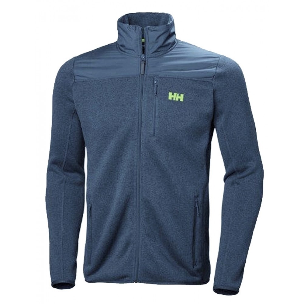 51850 Helly Hansen M Varde Fleece Jakke - 603-NORTH-SEA-BLUE