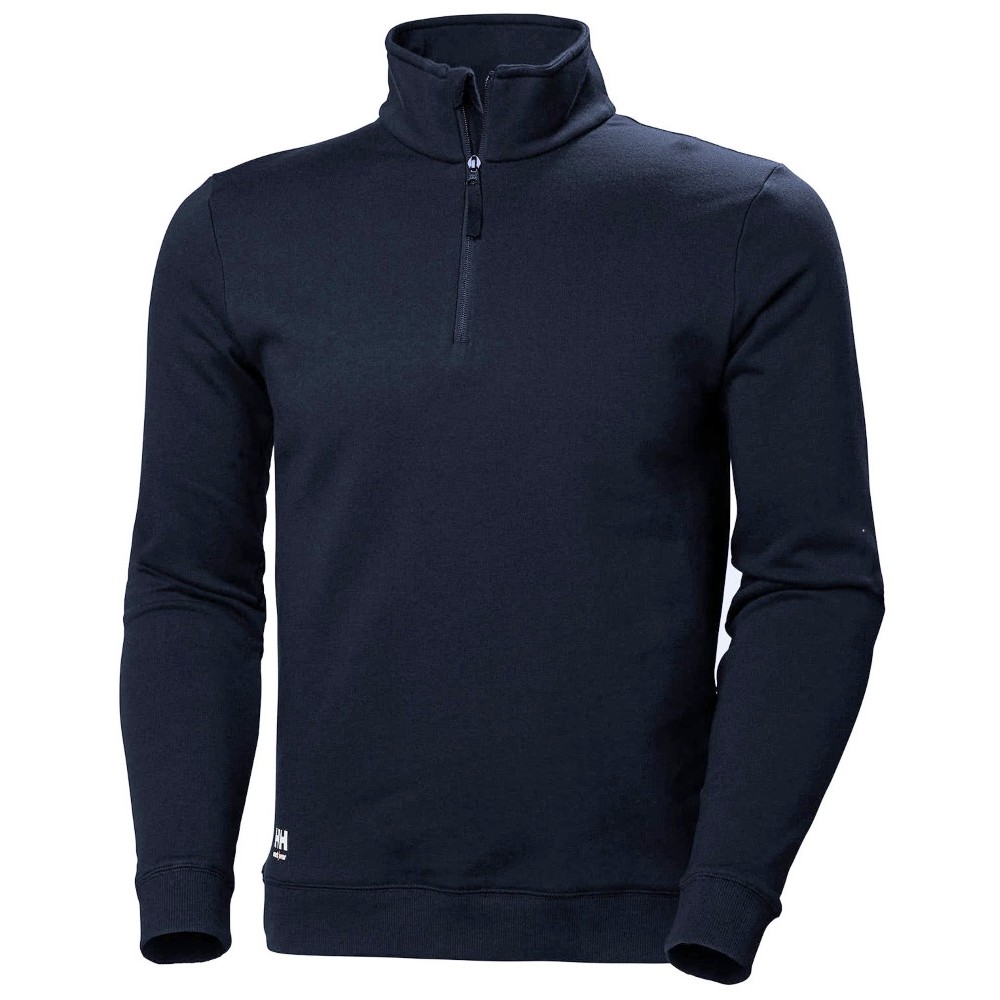79210 Helly Hansen U Manchester Halfzip Sweatshirt - 590 NAVY 