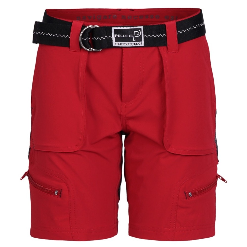 PP6724 Pelle P W PP1200 Bermuda Shorts - RACE RED