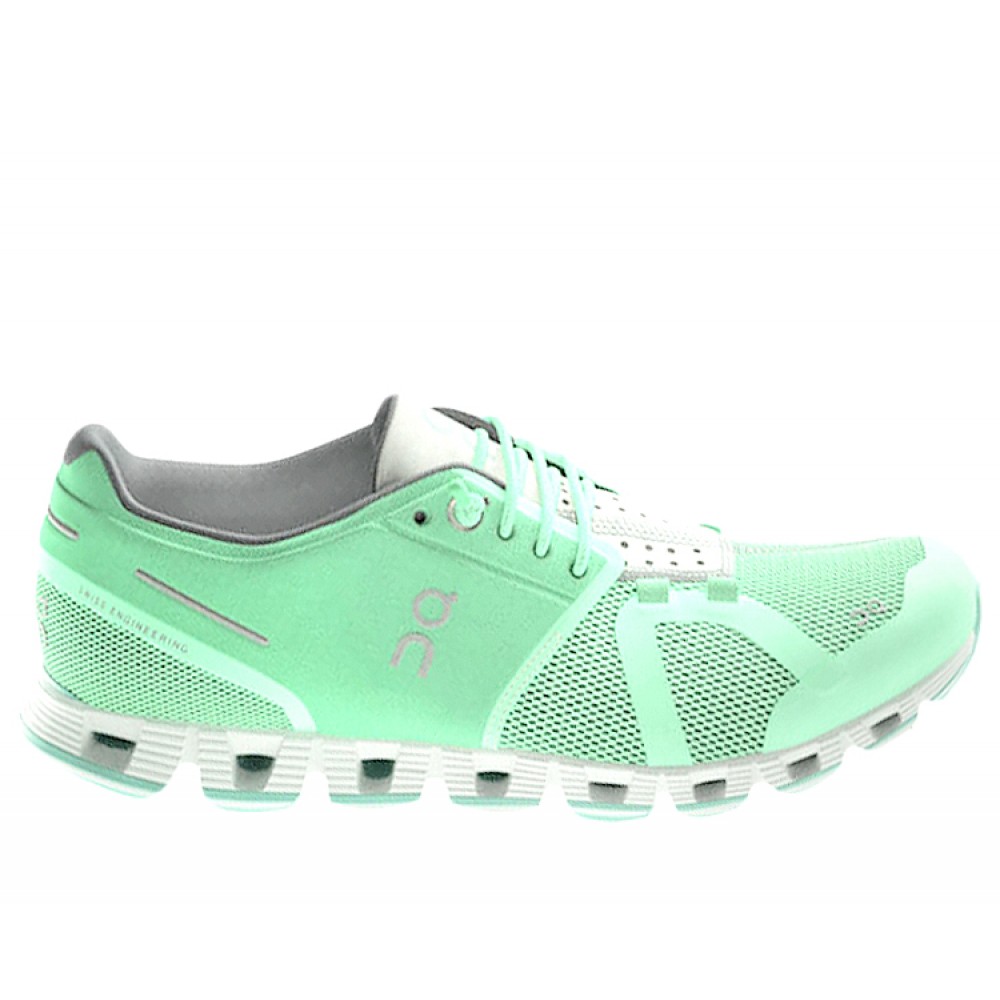 101-W09 On-Running W Cloud Sko - ALL WHITE