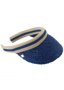 053365 Seeberger W Raffia Solskygge - BLUE