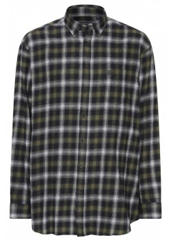 100422 Pre End M Farmer Skjorte - 9098 BLACK