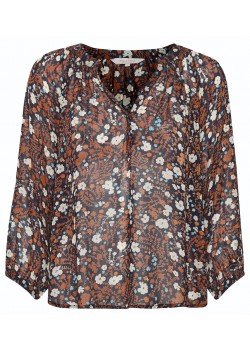 129-30305488 Part Two W Erdonae Bluse - 300353-FLOWER-PRINT-NIGHT