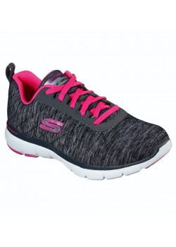 13067 Skechers W Flex Appeal 3.0 Insiders Sneaker - BLACKPINK