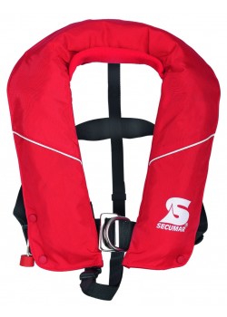 16379 Secumar Arkona Midi Redningsvest - RED-WHITE