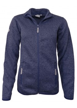 192201 Kopenhaken W Alma Knittet Fleece - BLUE MELANGE