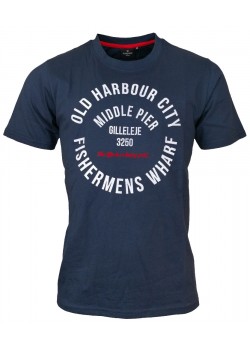 201142 Kopenhaken M Craven T-shirt - 0114-NAVY