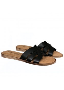 27102 Tamaris W Dame Sandal - BLACK