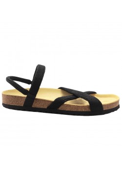 3001 Arcopedico W Santana Sandal - BLACK