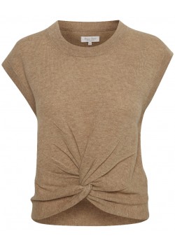 30305823 Part Two W Vavara Pullover 1713271-DARK-CAMEL-MELANGE