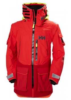 30335 Helly Hansen M Ægir Ocean Sejlerjakke - 222-ALERT-RED