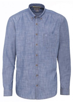 31.135670 Camel Active M Denim Skjorte - 14 DENIM