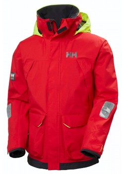 34156 Helly Hansen M Pier 3.0 Inshore Sejlerjakke - 222 ALERT RED