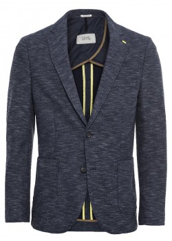 443855 Camel Active M 3E04 Blazerjakke - 40 BLUE MELANGE