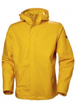 53267 Helly Hansen U Moss Regnjakke - 344 ESSENTIAL YELLOW