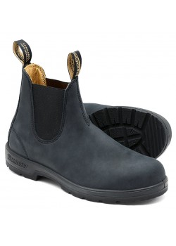 587 Blundstone U 587 Comfort Støvle - RUSTIC BLACK