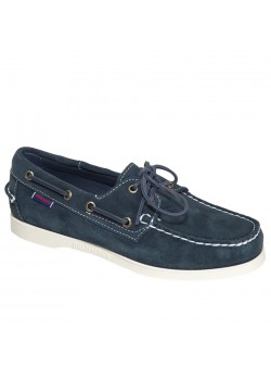 7000510 Sebago W Docksides Sejlersko Ruskind - BLUE-NAVY