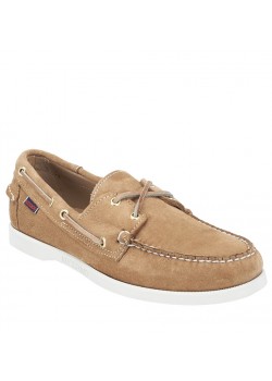 7000G90 Sebago M Portland Suede Docksides Sejlersko - BEIGE CAMEL