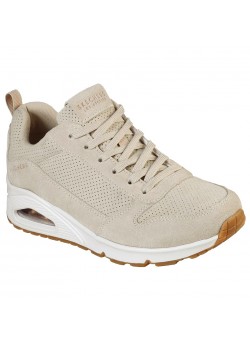 73672 Skechers W Uno Street Sneaker - NATURAL