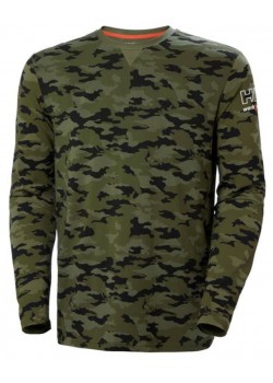 79242 Helly Hansen M Kensington LS T-shirt - 481-CAMO