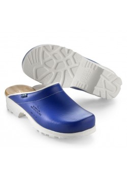 Sika Footwear Flex LBS Træsko i Kalvelæder - Blå