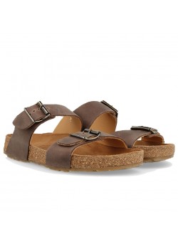 819016 Halfinger M Bio Andrea Sandal - BROWN
