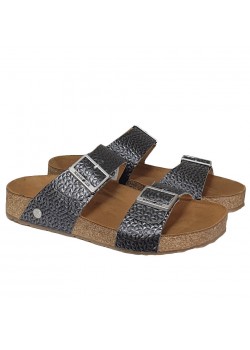 819016W Halfinger W Bio Andrea Sandal - BLACK