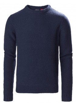 82051 Musto M Marina Wool Crew Knit 598-NAVY