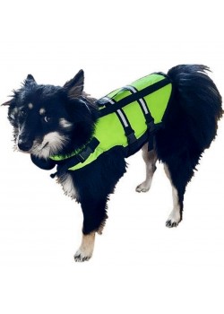 17124290-98 Hunde Redningsvest - GRØN