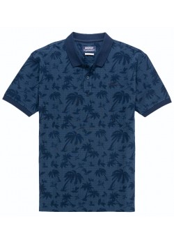 M2245 Sebago M Tropic Print Polo - NAVY