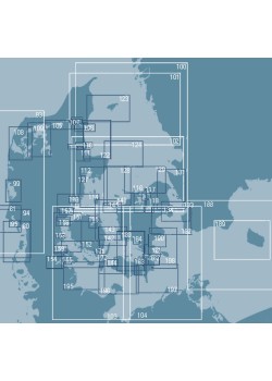 Søkort over Danmark, Sundet, N-lige del 1:75000