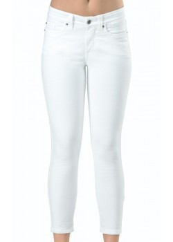 P1161AC-Q4845 Jonny Q W Jacky Stretch Sateen Bukser - 100 WHITE