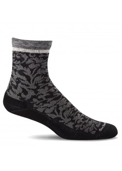 sw32w - Sockwell W Plantar Cush Crew Strømper - BLACK