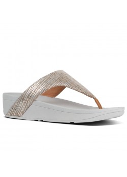 T61 Fitflop W Lottie Chain Print Sandal - SILVER