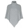 12-19-6-438 Key West W Darcia Poncho - GREY MELANGE 01