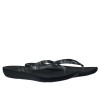 125-T49 FitFlop W Iqushion Tortoiseshell Sandal - BLACK 01