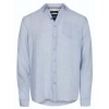 15368 Signal M Andreas Linen Skjorte - 6940 POND BLUE