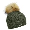 18187 Seeberger W Hue med Pompon 53-OLIVE